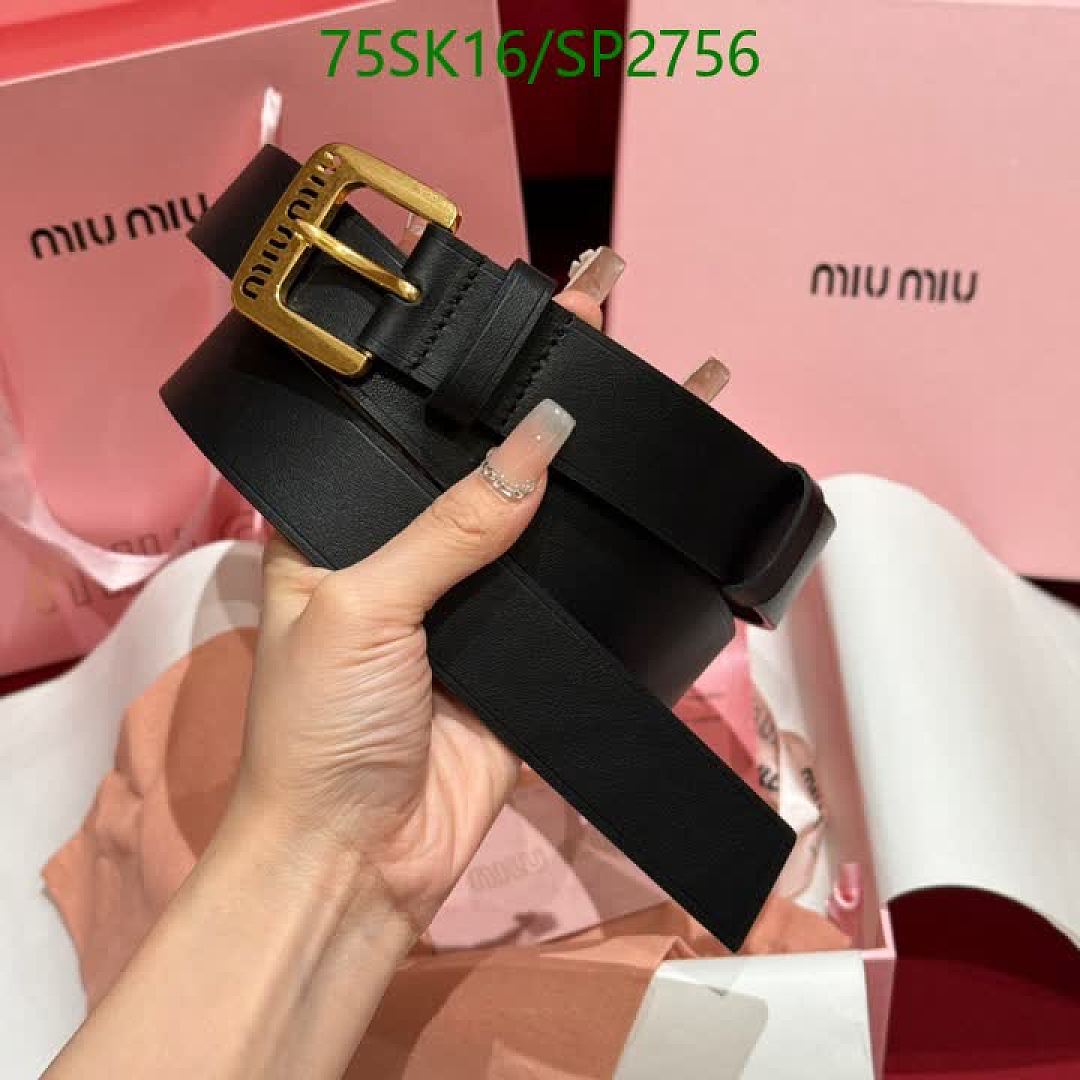 MIU MIU-Belts Code: SP2756 $: 75USD