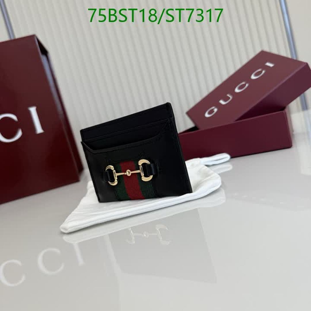 Gucci-Wallet Mirror Quality Code: ST7317 $: 75USD