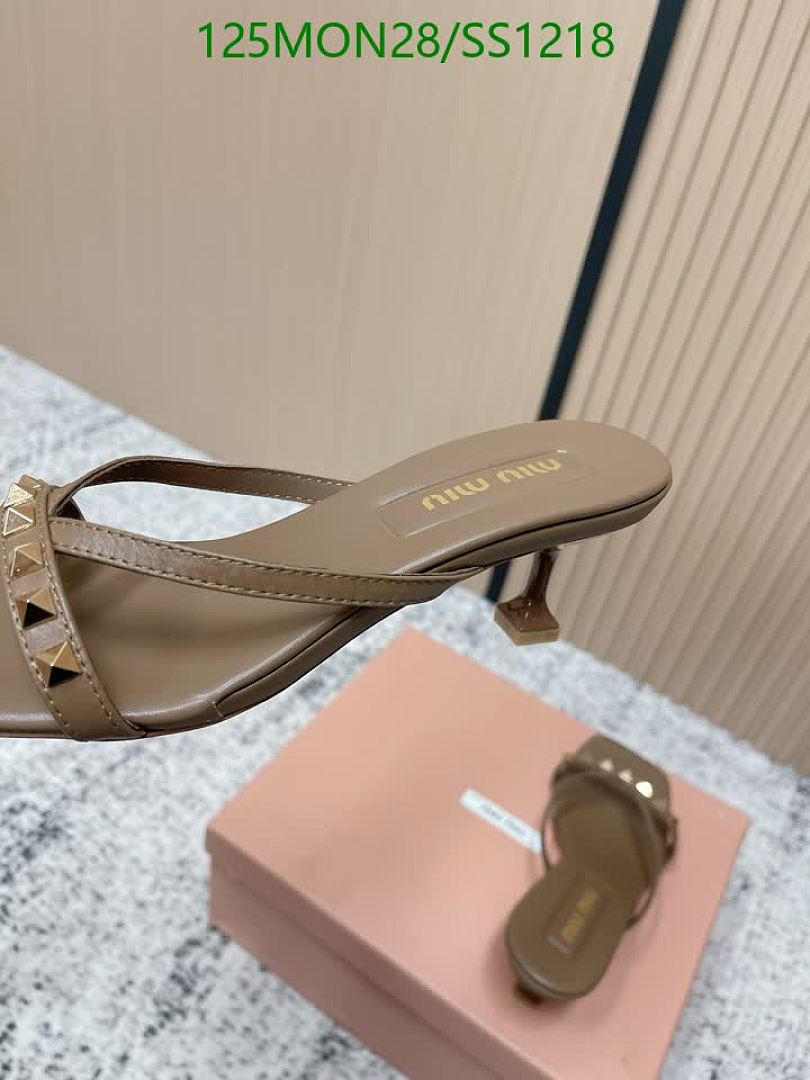 Miu Miu-Women Shoes Code: SS1218 $: 125USD