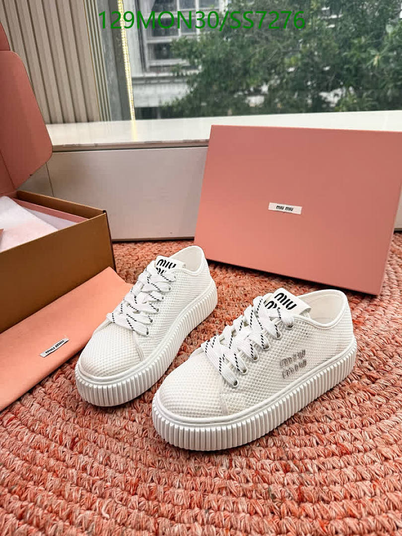 Miu Miu-Women Shoes Code: SS7276 $: 129USD