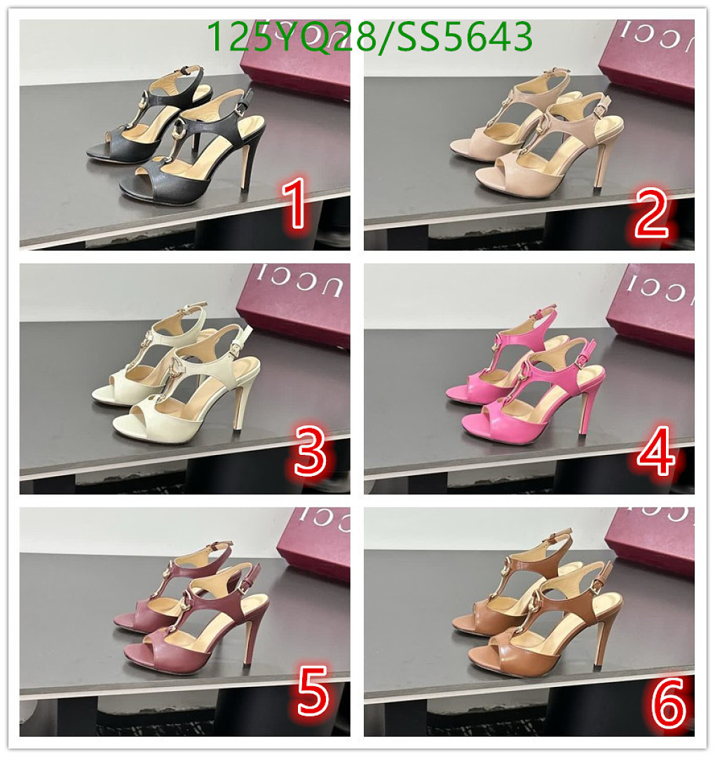 Gucci-Women Shoes Code: SS5643 $: 125USD
