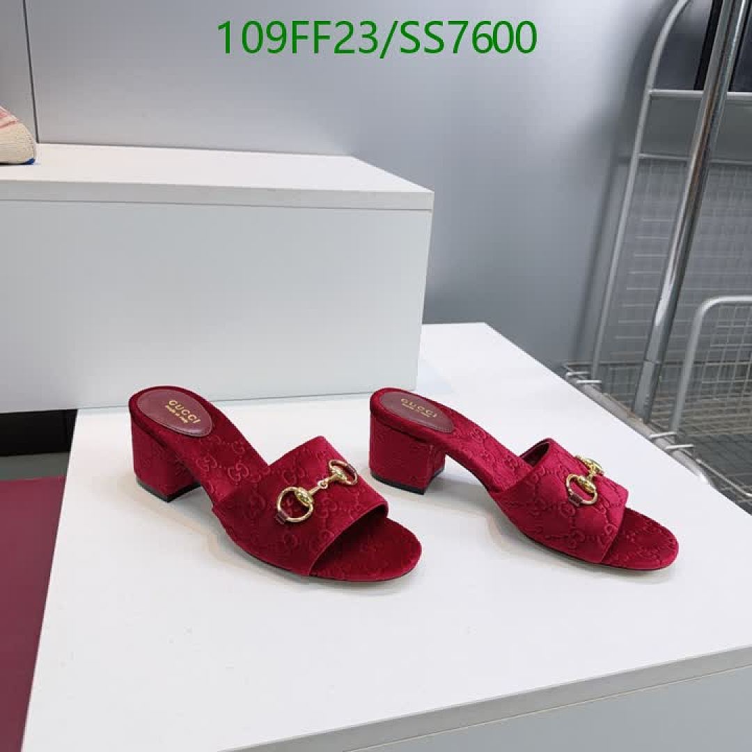 Gucci-Women Shoes Code: SS7600 $: 109USD