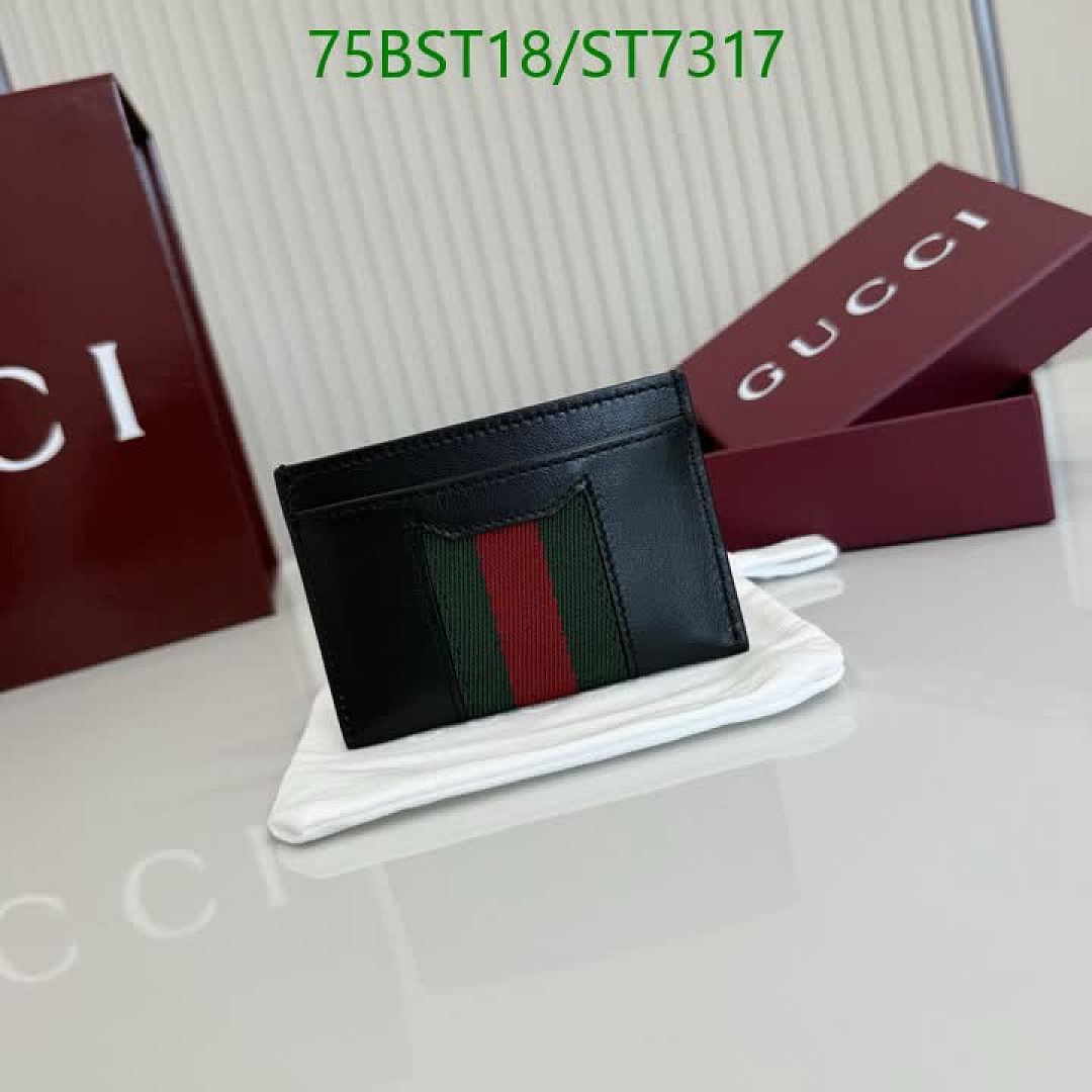 Gucci-Wallet Mirror Quality Code: ST7317 $: 75USD