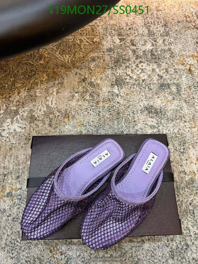 Alaia-Women Shoes Code: SS0451 $: 119USD