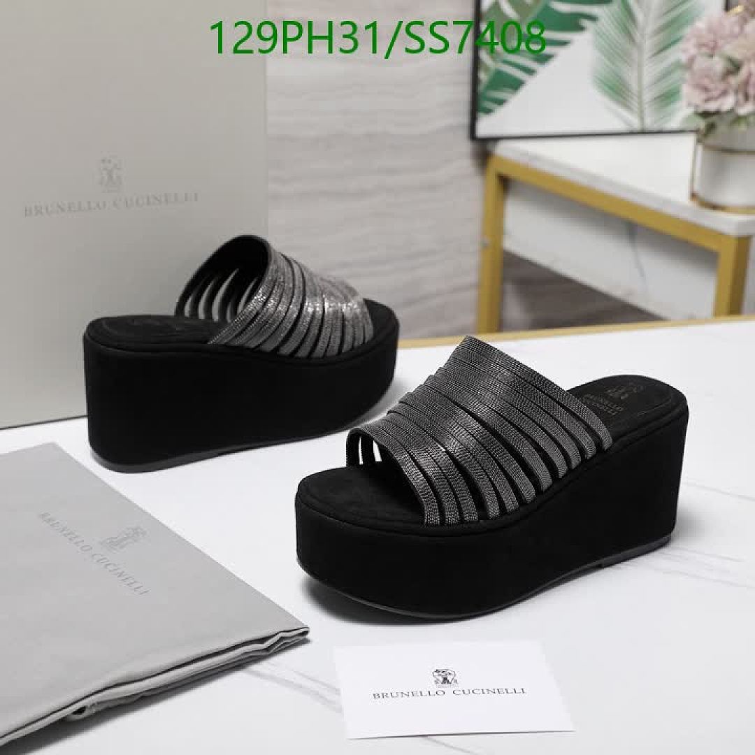 Brunello Cucinelli-Women Shoes Code: SS7408 $: 129USD