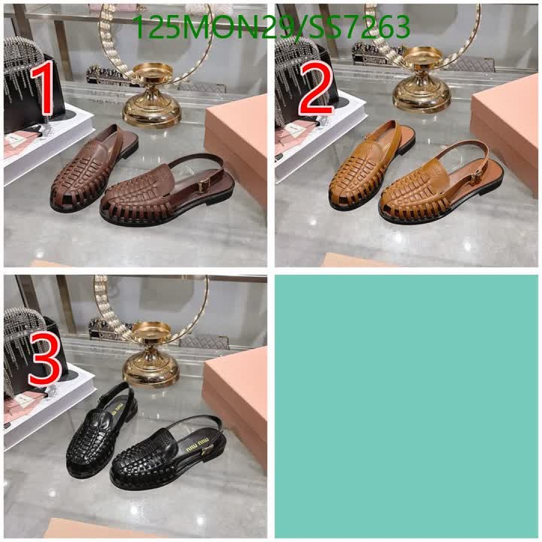 Miu Miu-Women Shoes Code: SS7263 $: 125USD