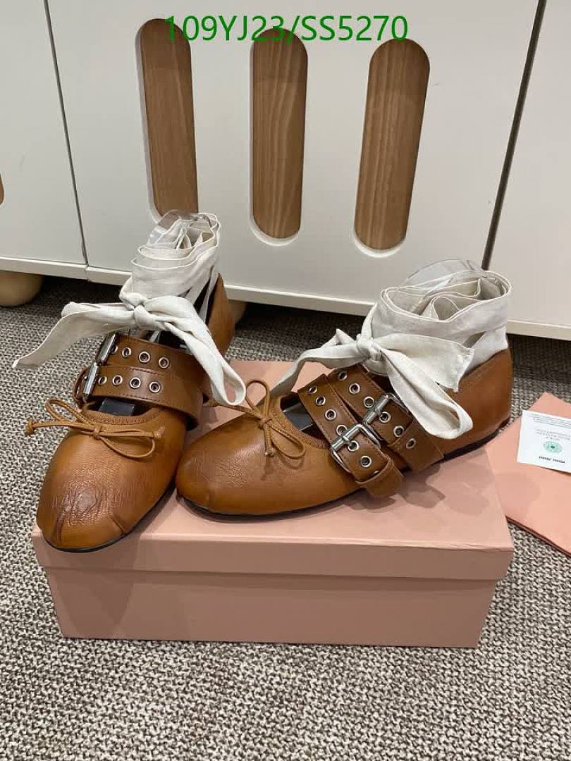 Miu Miu-Women Shoes Code: SS5270 $: 109USD