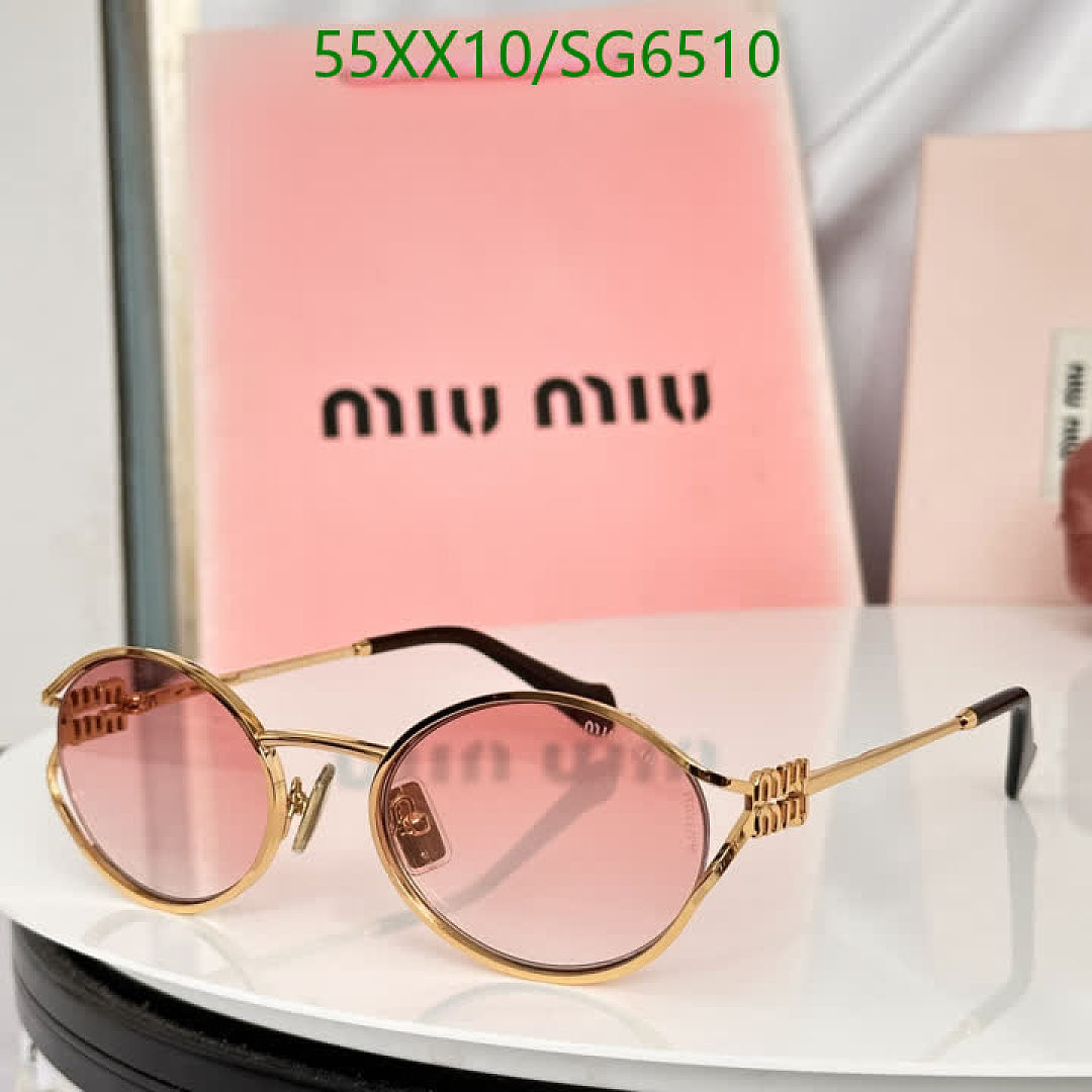 Miu Miu-Glasses Code: SG6510 $: 55USD