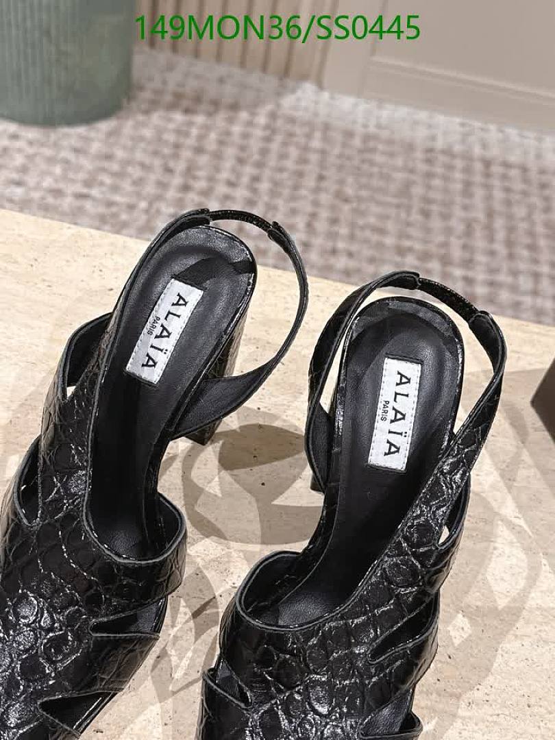 Alaia-Women Shoes Code: SS0445 $: 149USD
