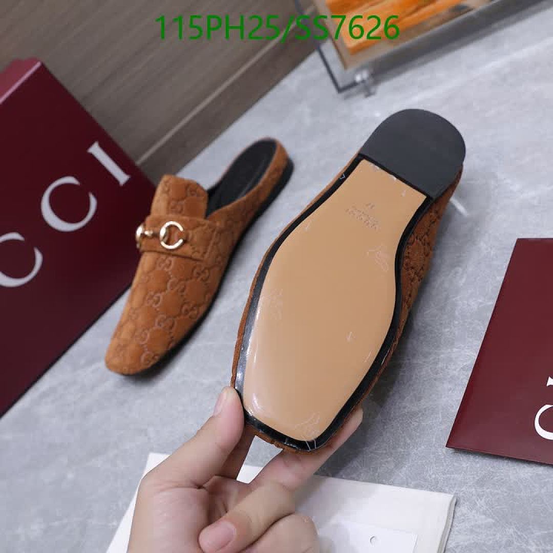 Gucci-Women Shoes Code: SS7626 $: 115USD