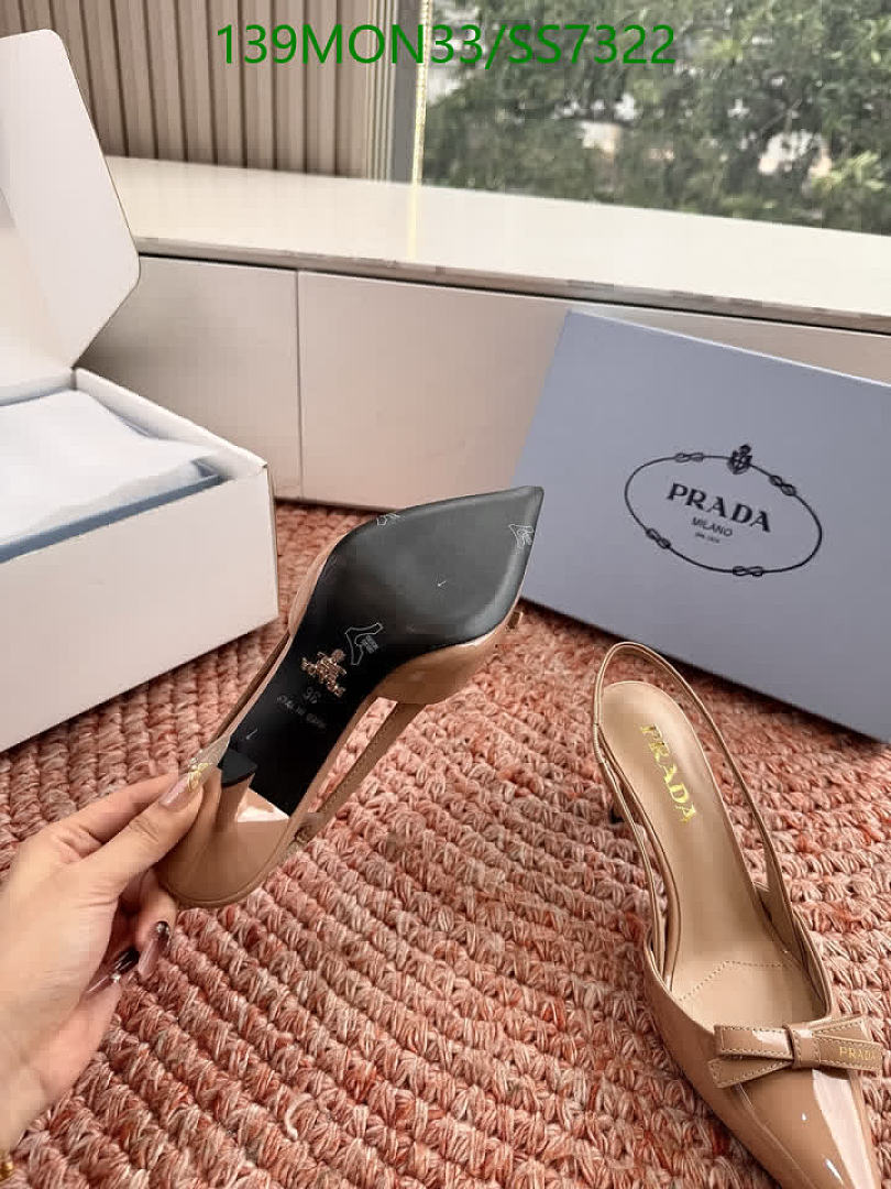 Prada-Women Shoes Code: SS7322 $: 139USD