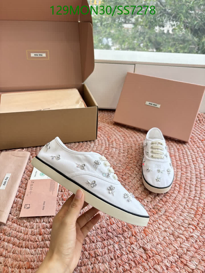 Miu Miu-Women Shoes Code: SS7278 $: 129USD