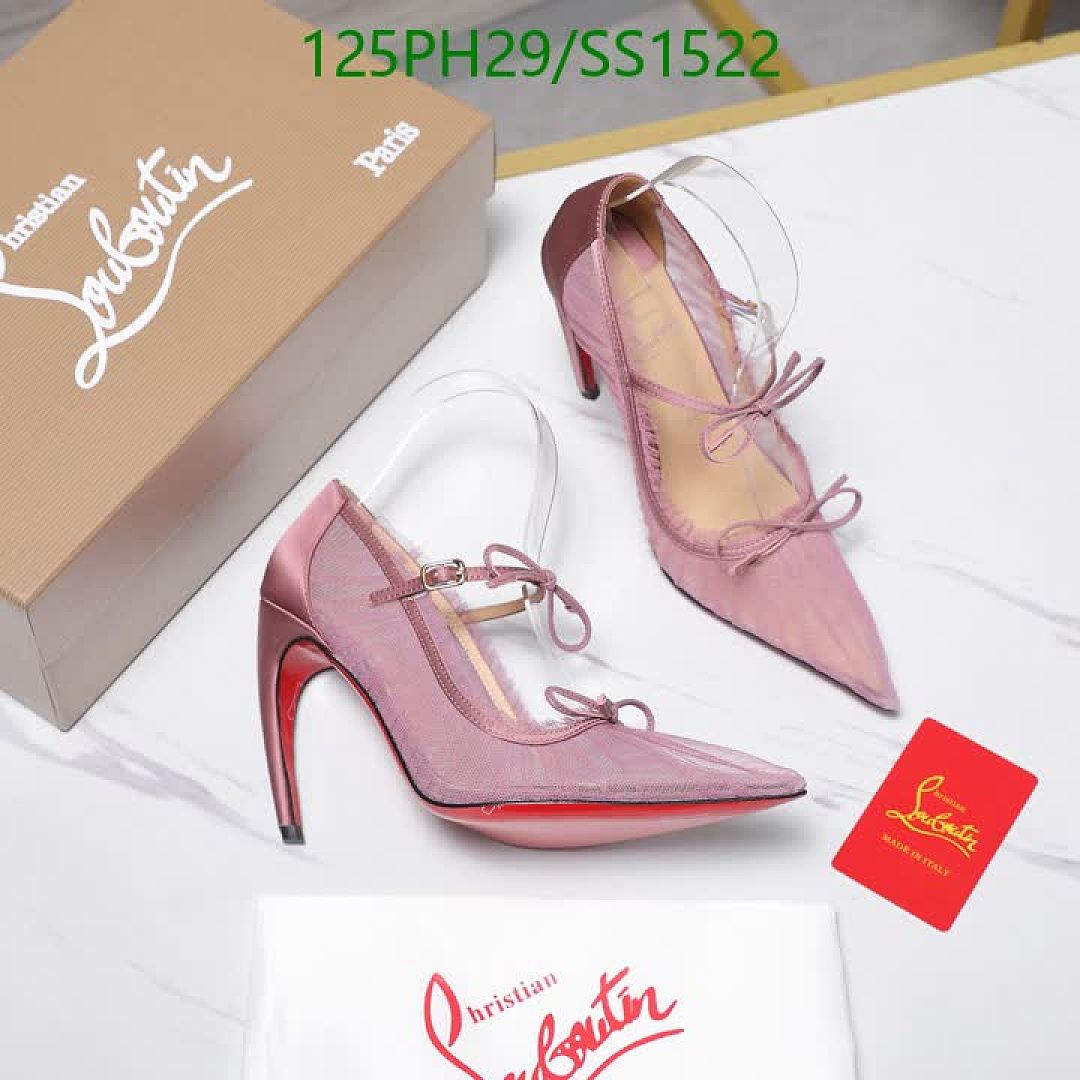 Christian Louboutin-Women Shoes Code: SS1522 $: 125USD