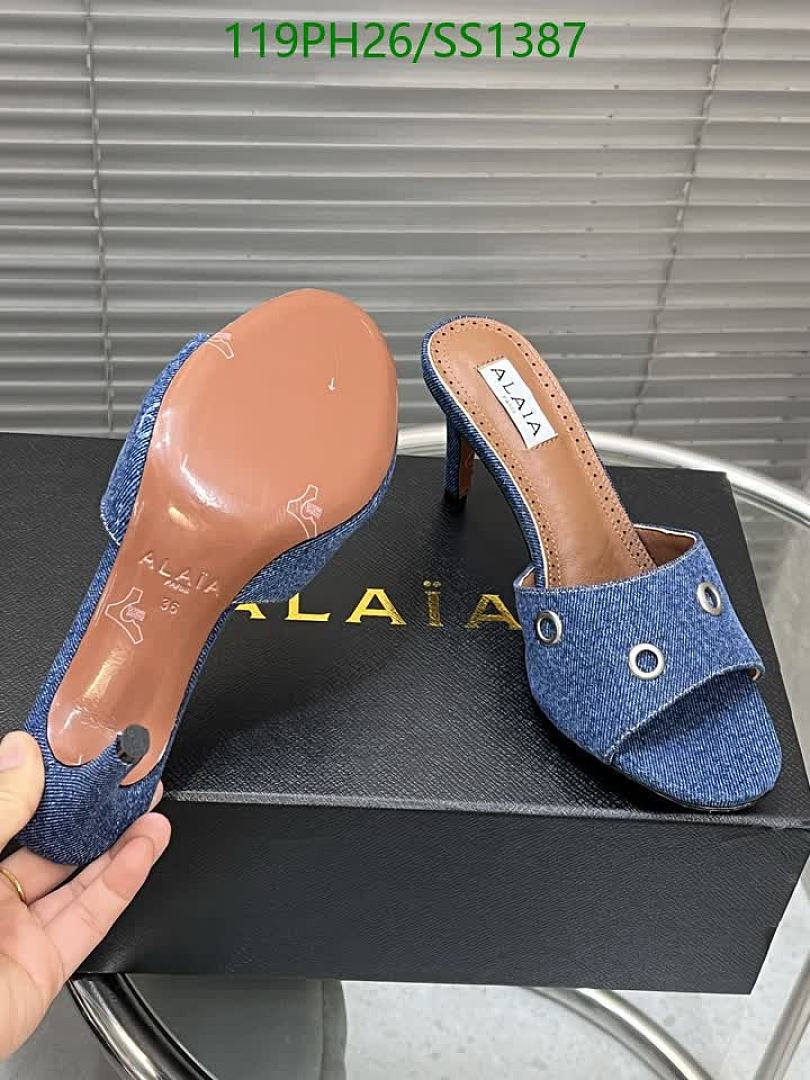 Alaia-Women Shoes Code: SS1387 $: 119USD