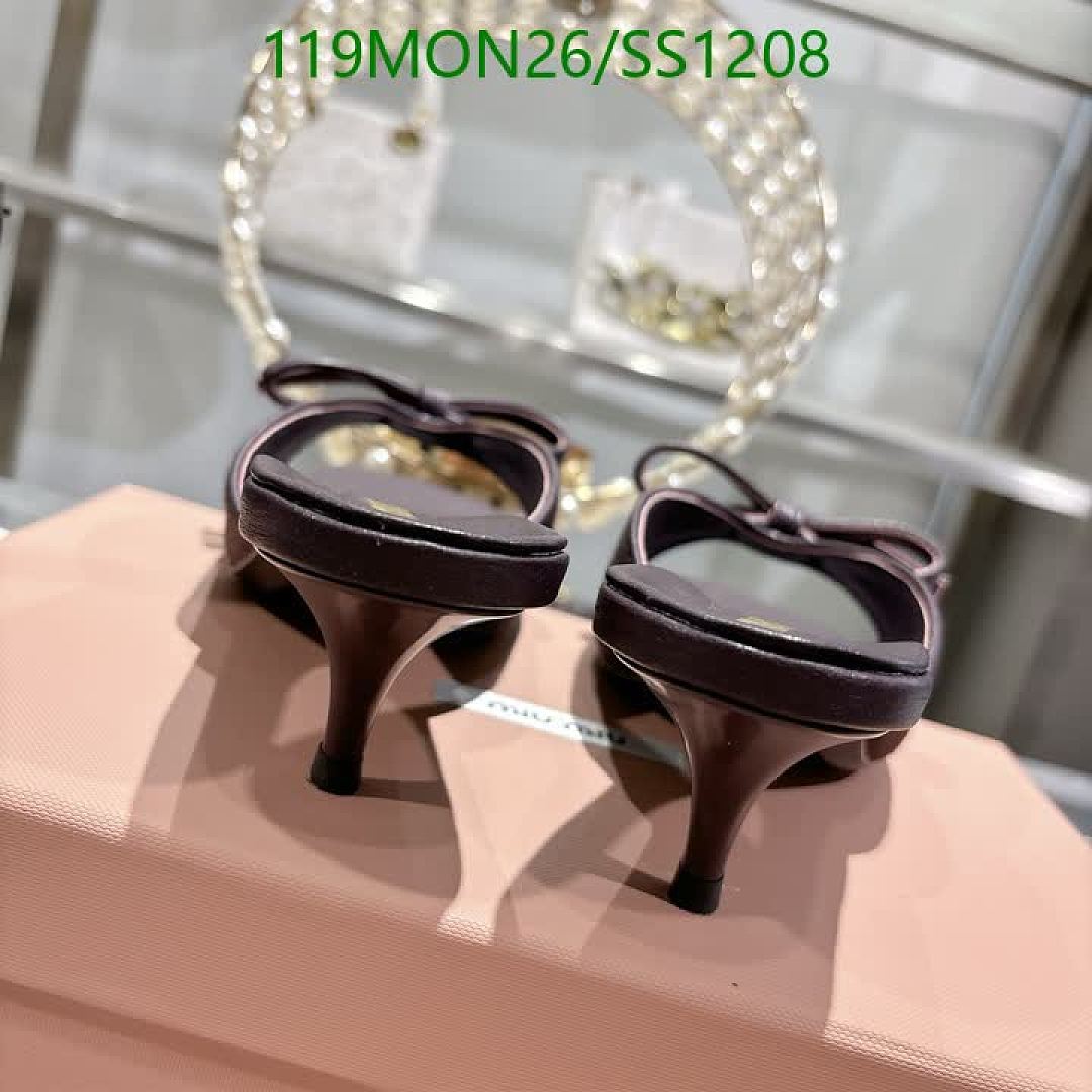 Miu Miu-Women Shoes Code: SS1208 $: 119USD