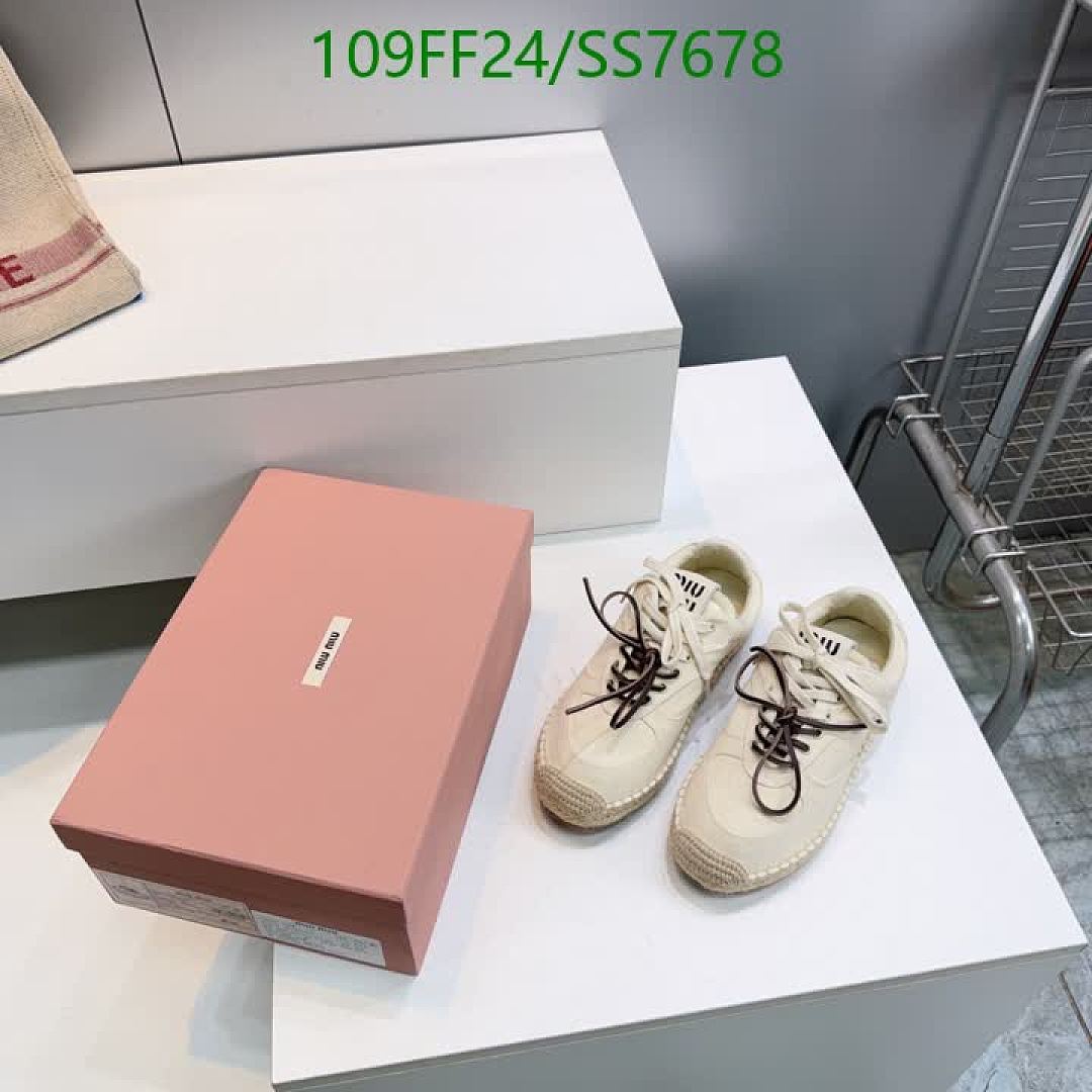 Miu Miu-Women Shoes Code: SS7678 $: 109USD