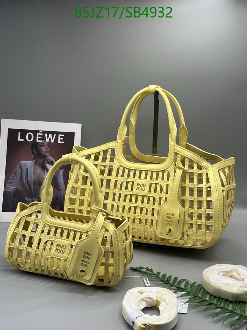 Miu Miu-Bag-4A Quality Code: SB4932