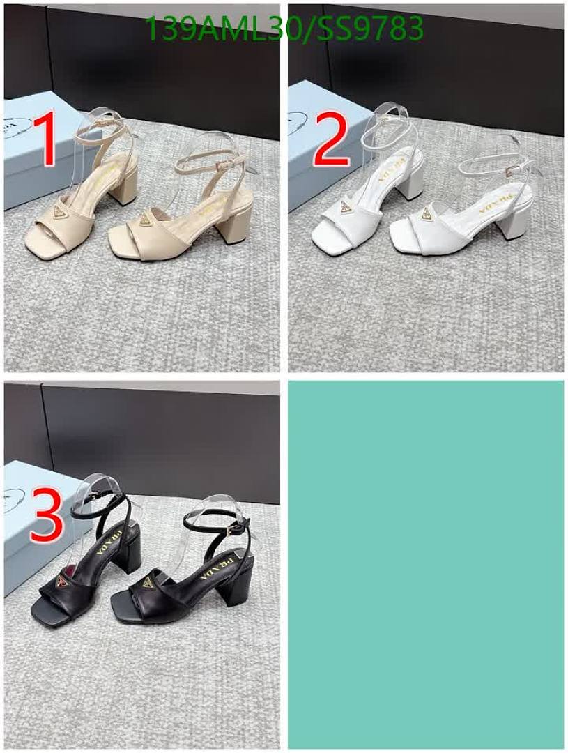Prada-Women Shoes Code: SS9783 $: 139USD