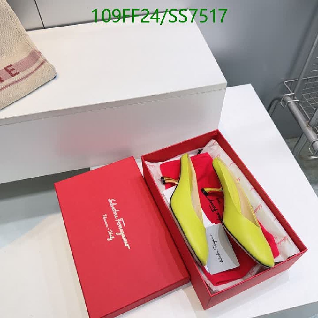 Ferragamo-Women Shoes Code: SS7517 $: 109USD