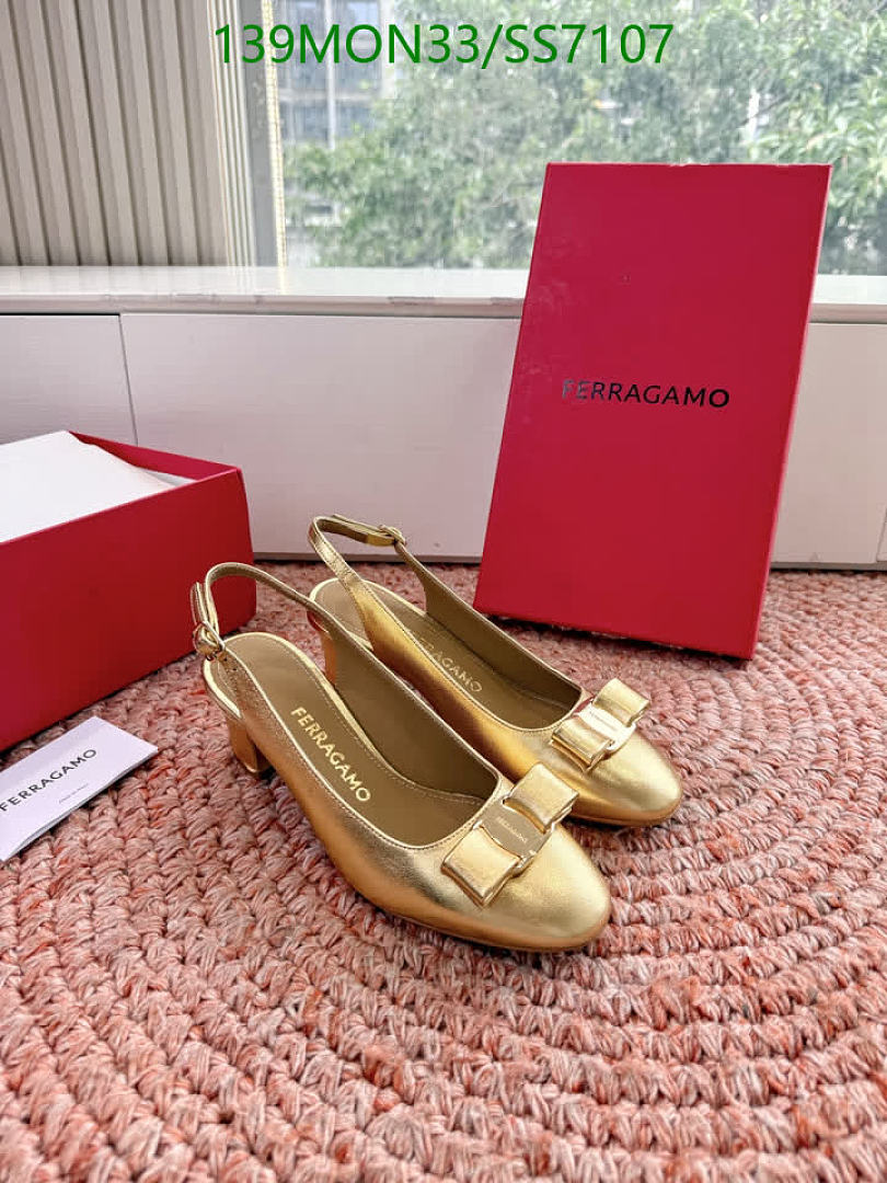 Ferragamo-Women Shoes Code: SS7107 $: 139USD