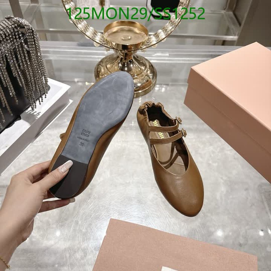 Miu Miu-Women Shoes Code: SS1252 $: 125USD