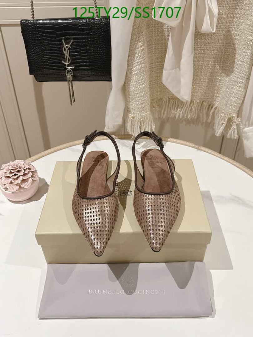 Brunello Cucinelli-Women Shoes Code: SS1707 $: 125USD