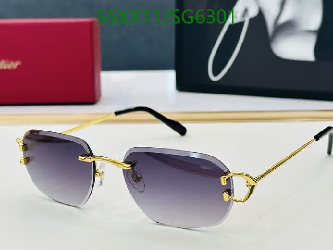 Cartier-Glasses Code: SG6301 $: 55USD