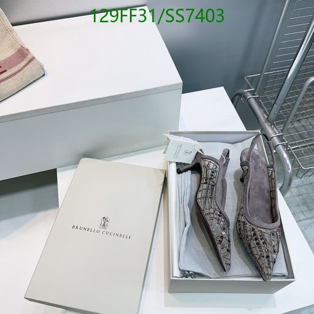 Brunello Cucinelli-Women Shoes Code: SS7403 $: 129USD