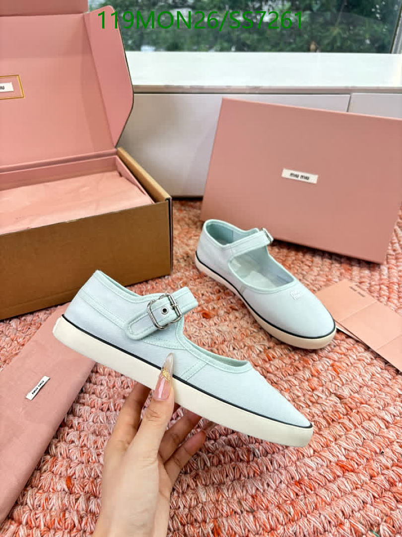 Miu Miu-Women Shoes Code: SS7261 $: 119USD