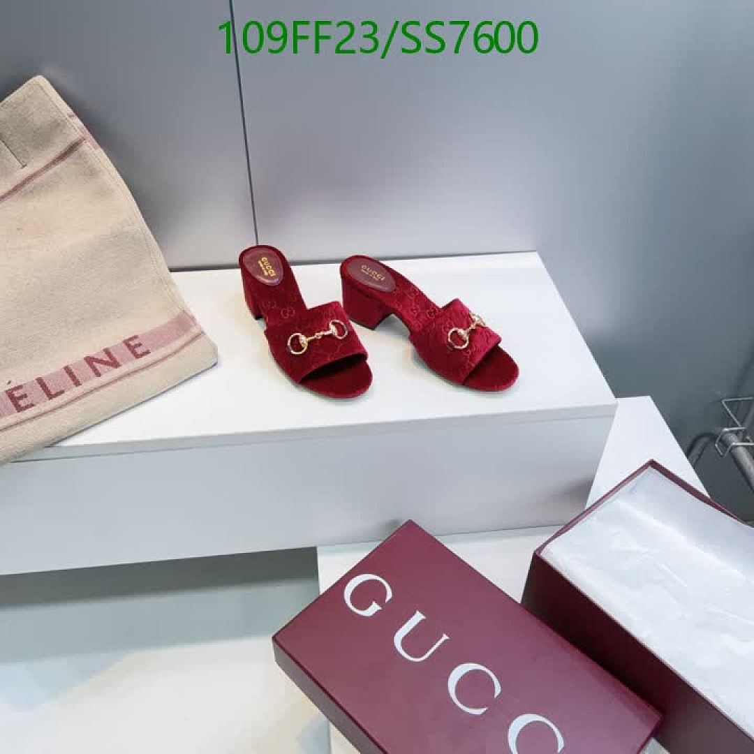 Gucci-Women Shoes Code: SS7600 $: 109USD