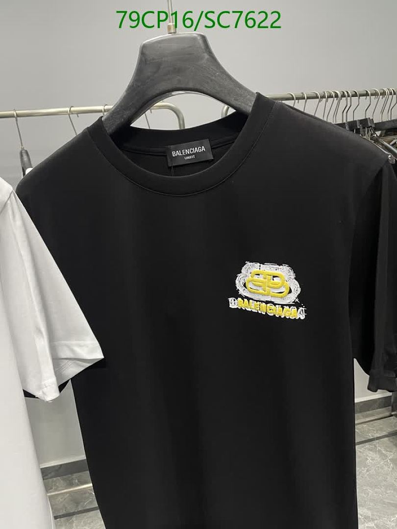 Balenciaga-Clothing Code: SC7622 $: 79USD