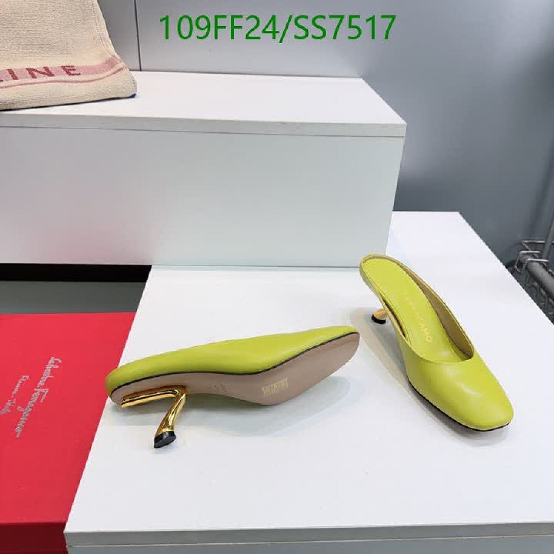 Ferragamo-Women Shoes Code: SS7517 $: 109USD