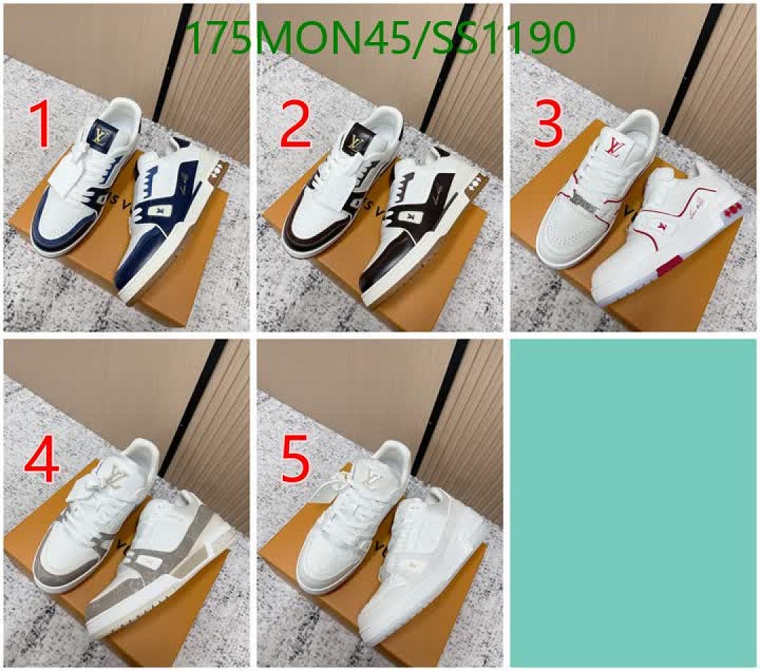LV-Men shoes Code: SS1190 $: 175USD