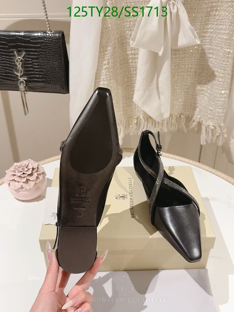 Brunello Cucinelli-Women Shoes Code: SS1713 $: 125USD