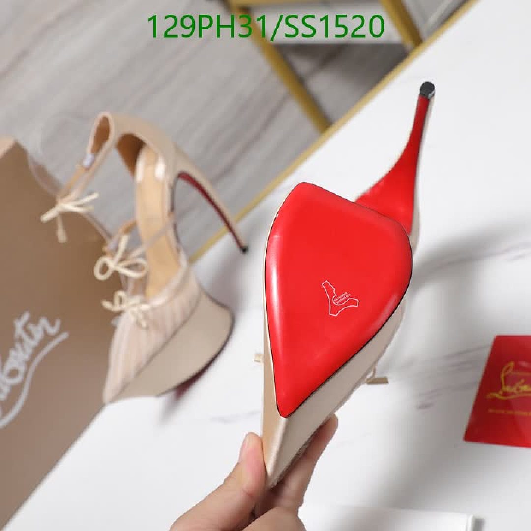 Christian Louboutin-Women Shoes Code: SS1520 $: 129USD