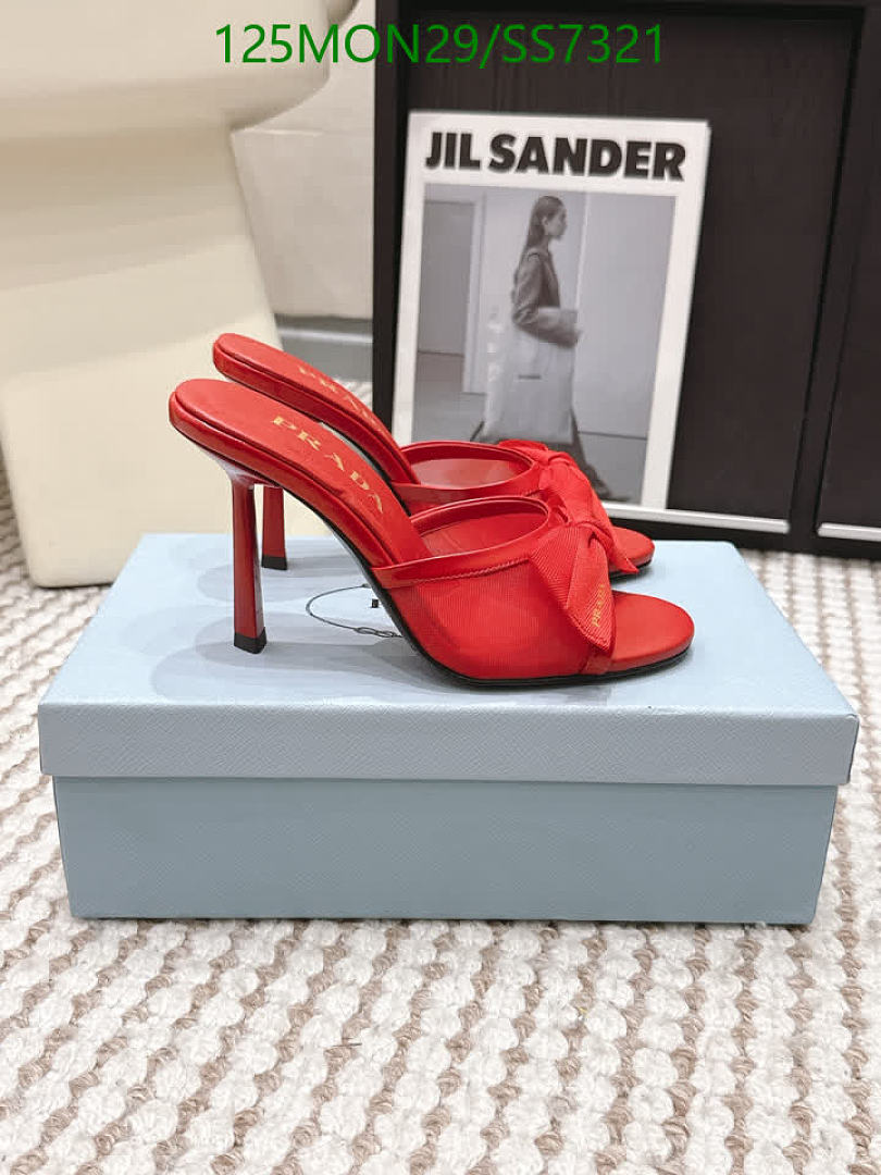 Prada-Women Shoes Code: SS7321 $: 125USD