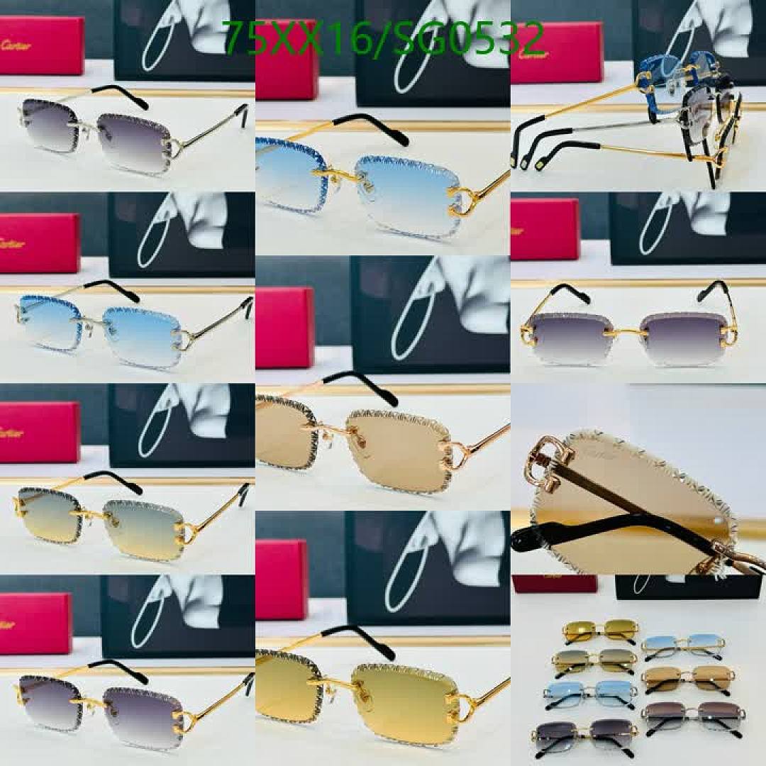 Cartier-Glasses Code: SG0532 $: 75USD