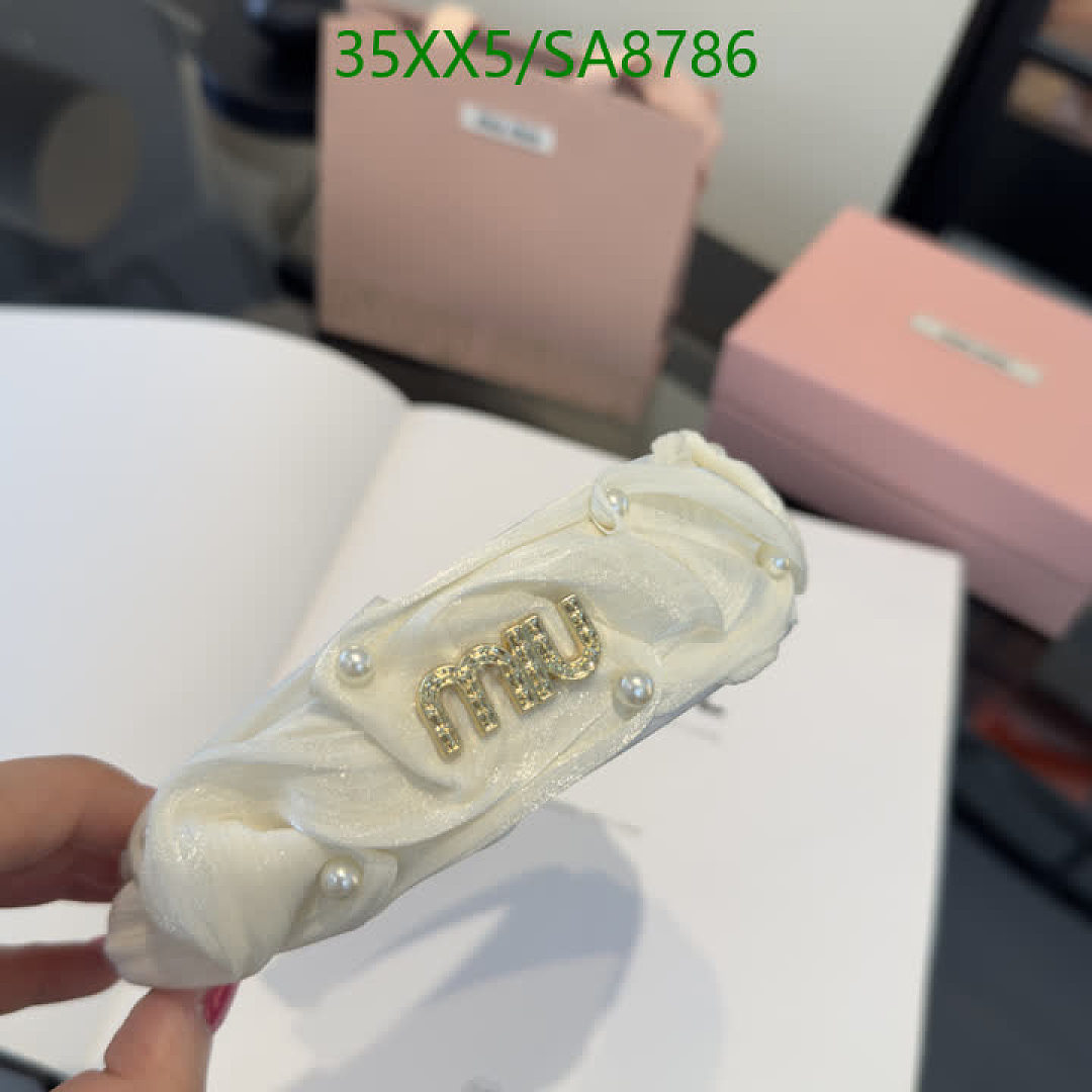 MIU MIU-Headband Code: SA8786 $: 35USD
