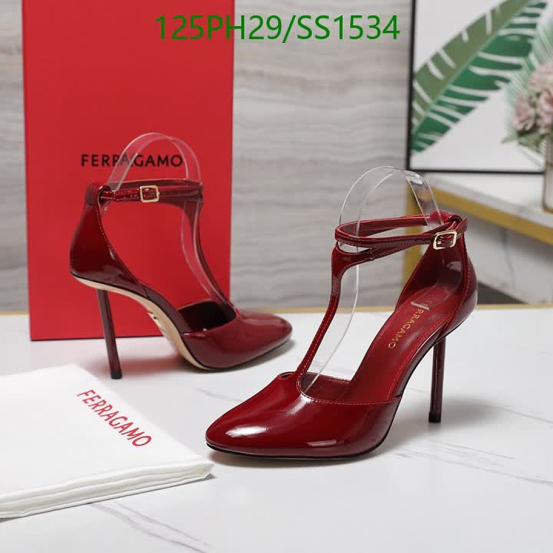 Ferragamo-Women Shoes Code: SS1534 $: 125USD