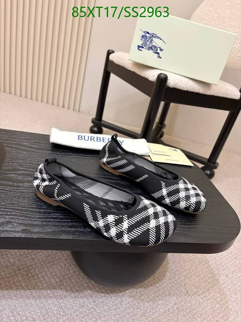 Burberry-Women Shoes Code: SS2963 $: 85USD