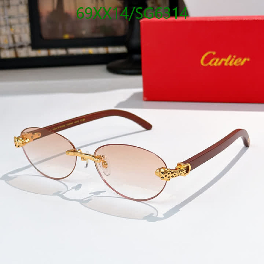 Cartier-Glasses Code: SG6314 $: 69USD