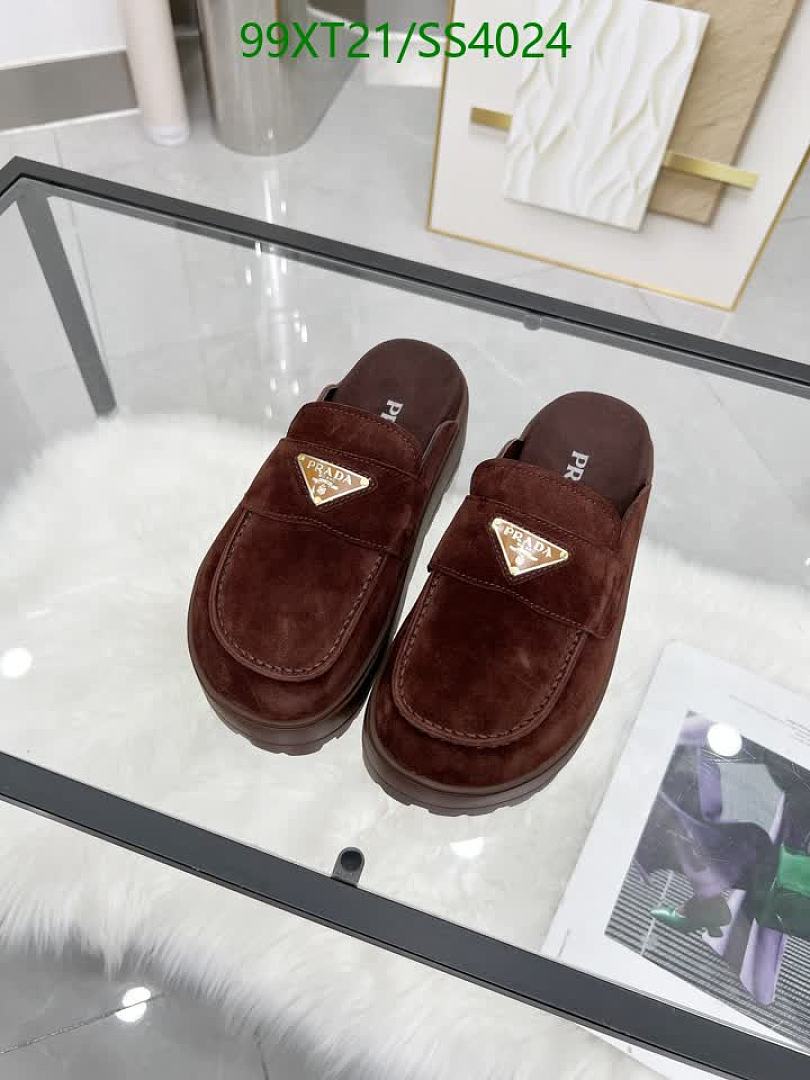 Prada-Women Shoes Code: SS4024 $: 99USD