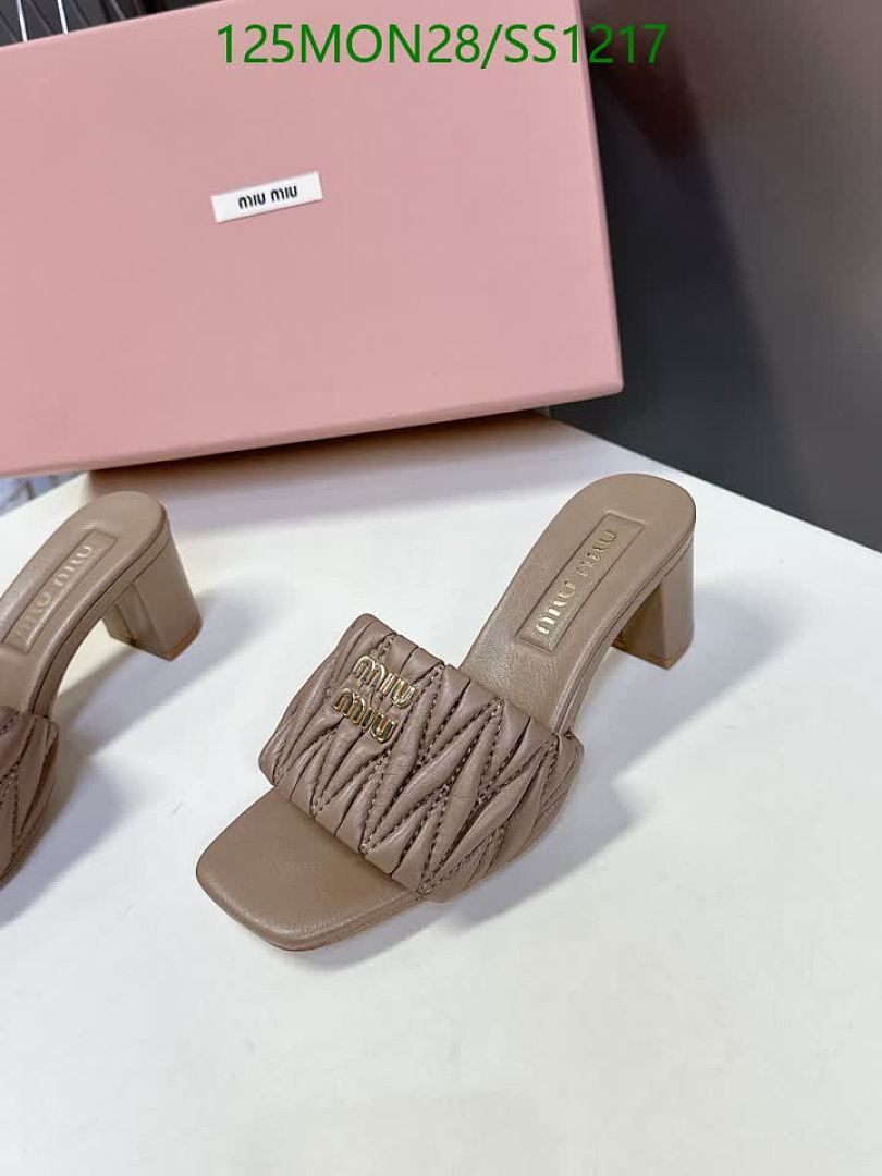 Miu Miu-Women Shoes Code: SS1217 $: 125USD