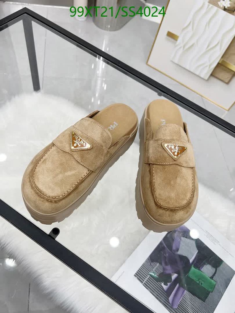 Prada-Women Shoes Code: SS4024 $: 99USD