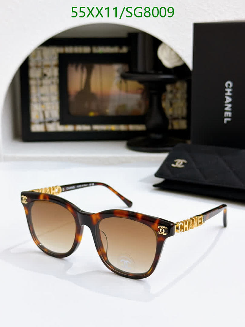Chanel-Glasses Code: SG8009 $: 55USD