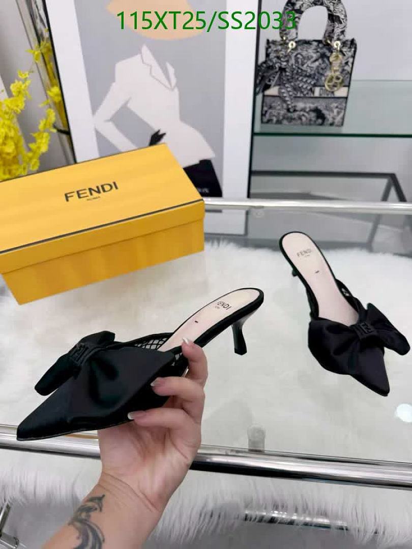 Fendi-Women Shoes Code: SS2033 $: 115USD