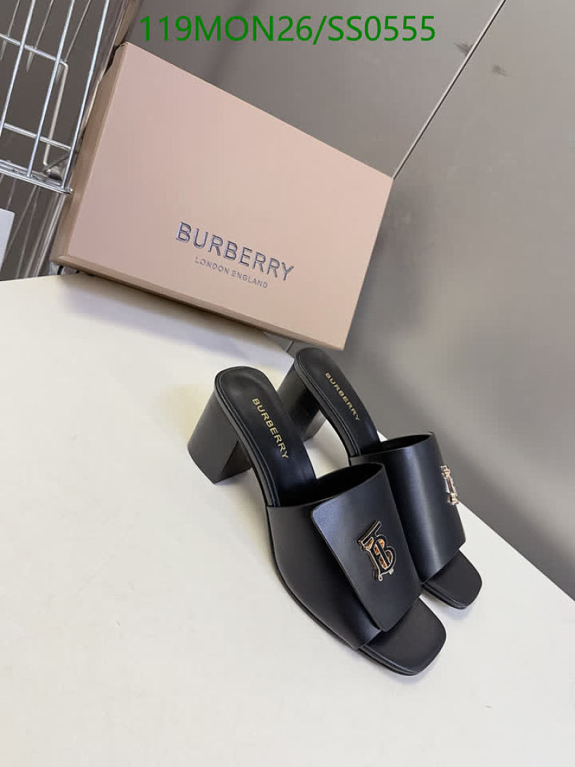 Burberry-Women Shoes Code: SS0555 $: 119USD
