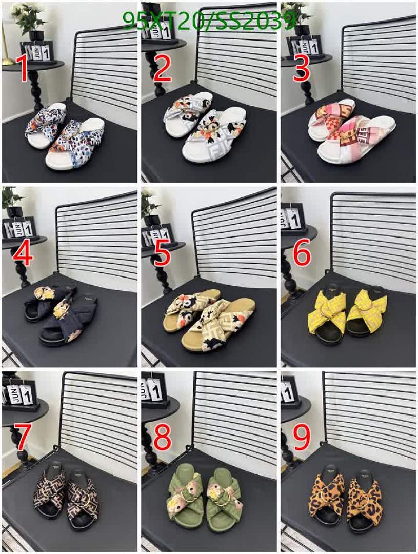 Fendi-Women Shoes Code: SS2039 $: 95USD