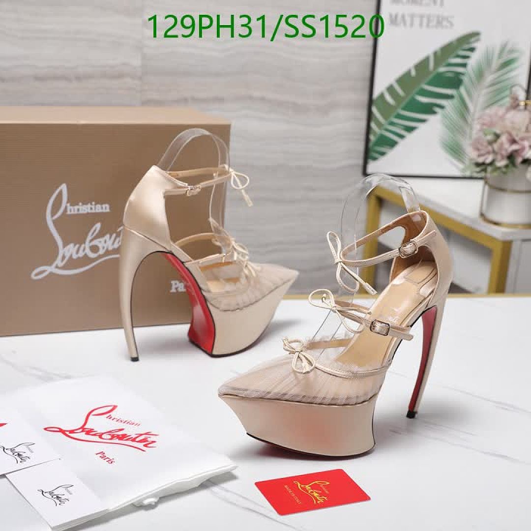 Christian Louboutin-Women Shoes Code: SS1520 $: 129USD