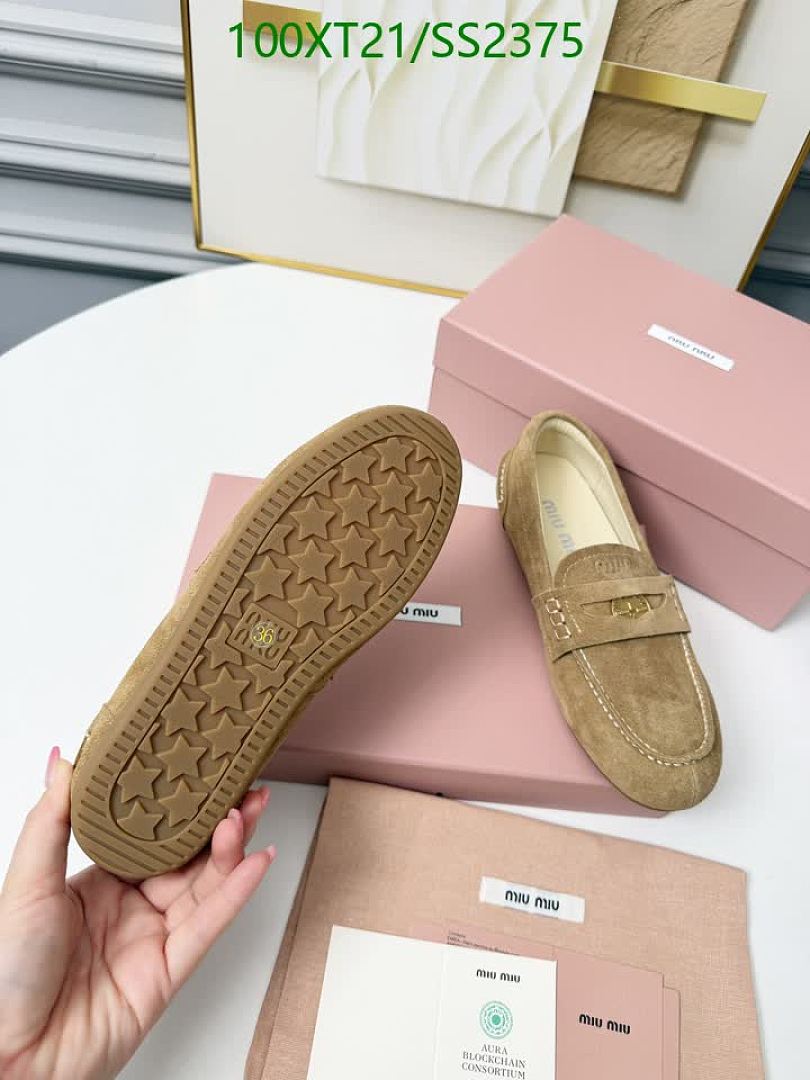 Miu Miu-Women Shoes Code: SS2375 $: 100USD